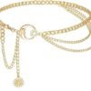 51R74IOBJ+L._AC_SY350_ Two C Belt Waist chain Waist belt Adjustable belt woman women belt hip chain