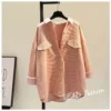 cn-11134207-7ras8-m9tl83wu3fvh38.webp Blouse Women European station Corduroy shirt Korean Style latest women loose casual cardigan shirt