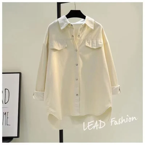 cn-11134207-7ras8-maxz1waziqsxf1.webp Blouse Women European station Corduroy shirt Korean Style latest women loose casual cardigan shirt