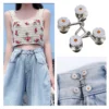 my-11134207-7qukz-ler1zqujbvpwc3.webp Waist buttons Detachable Adjustable Skirt Jeans Waist Anti slip Brooch Pin Kerongsang