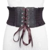 sg-11134201-7qvep-ljo0r7bisq0kb6.webp Women Ladies Elastic Corset Belt High Waist Tie up Cinch Waist Strap Waistband