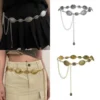 sg-11134202-7rdw7-mbovcfksotuk1b.webp Fashion Retro Style Women s Metal Waist Chain Adjustable Decorative Circle Decoration Bohemian Style