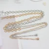 sg-11134301-7rcdt-lts1ifzrsbgj19.webp Women s Ring Decorated Metal Waist Chain Adjustable Slim Versatile Alloy Belt for Dress Suits