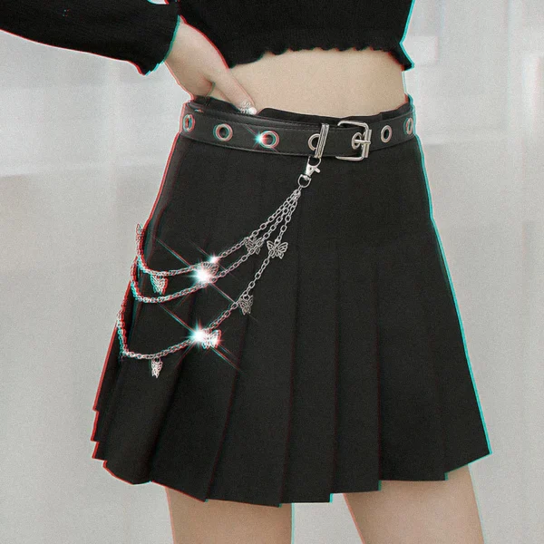 sg-11134301-7rdxn-lzm03sqclhsq99.webp Hip Hop Punk Metal Butterfly Pants Chain For Women Fashion Silver Multi Layer Body Chain Summer Accessories