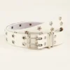 sg-11134301-7rfh5-m9iaduht6olxf9.webp Y2K Trendy Punk Belt for Women Double Star Eyelets Goth Streetwear Strap for Clubbing Daily Edgy